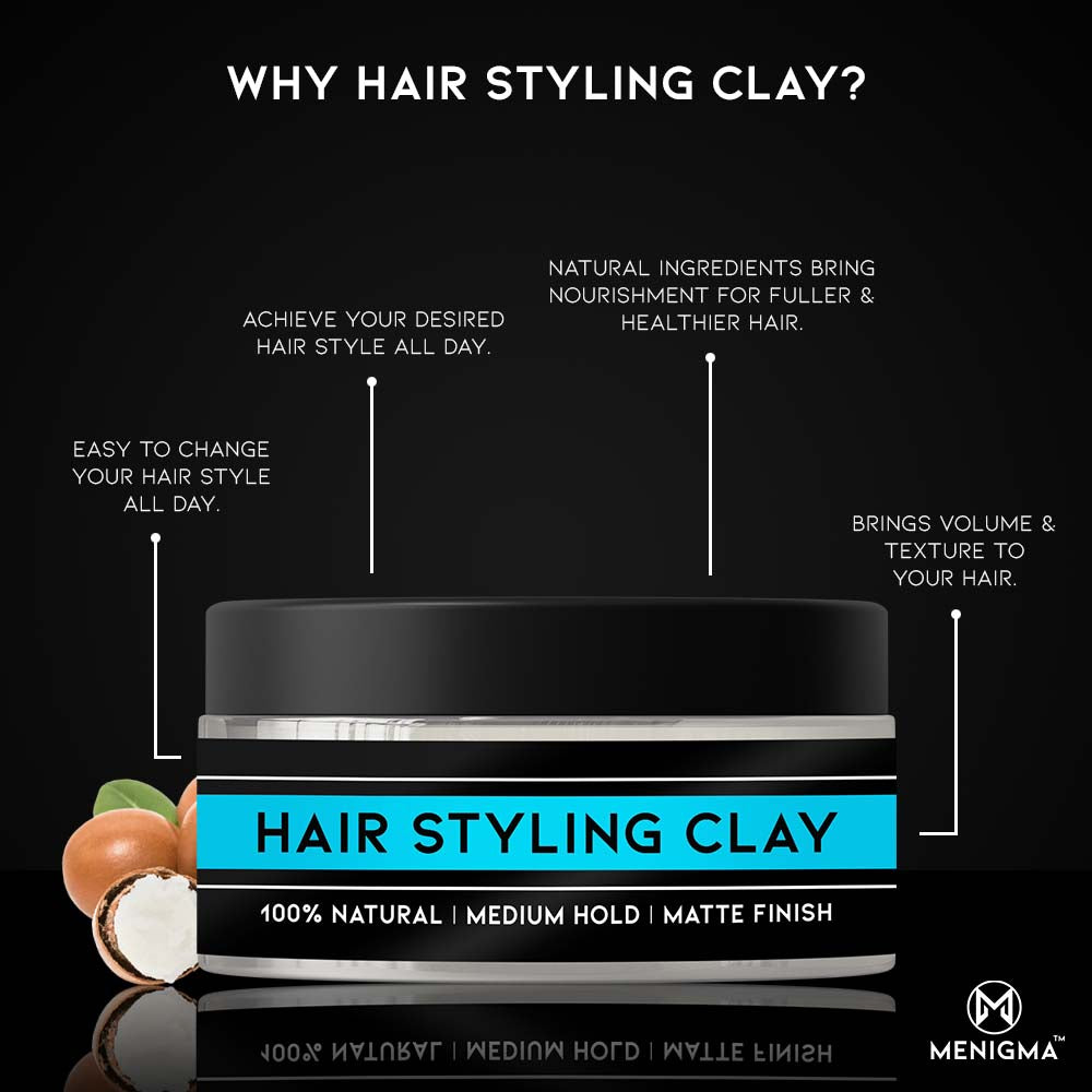 Hair Styling Clay | 100% Natural