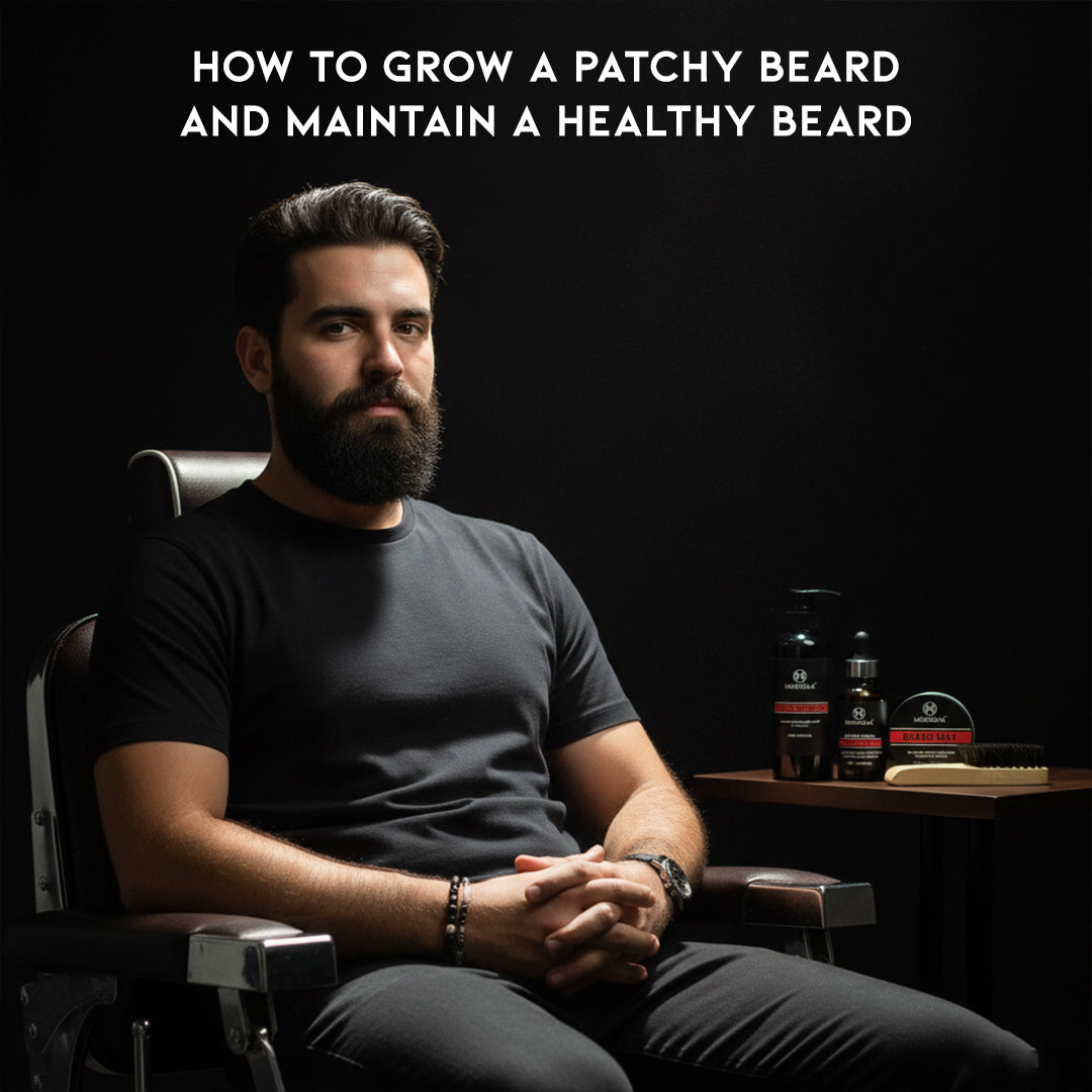 How to Grow a Patchy Beard and Maintain a Healthy Beard