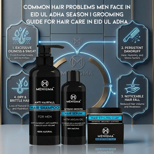 Common Hair Problems Men Face in Eid ul Adha Season | Grooming Guide for Hair Care in Eid ul Adha