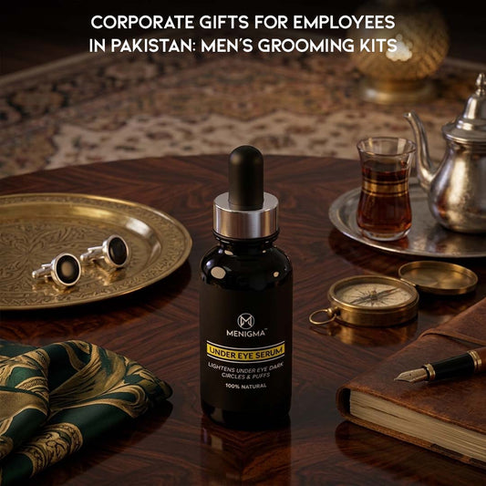 Dark Circles During Eid ul Adha? How Under Eye Serum Fixes Late Nights, Heat &amp; Fatigue | Menigma