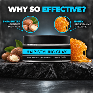 Hair Styling Clay | 100% Natural
