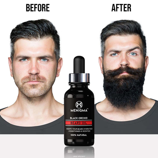 Black Orchid Beard Oil - With Greek Seduction