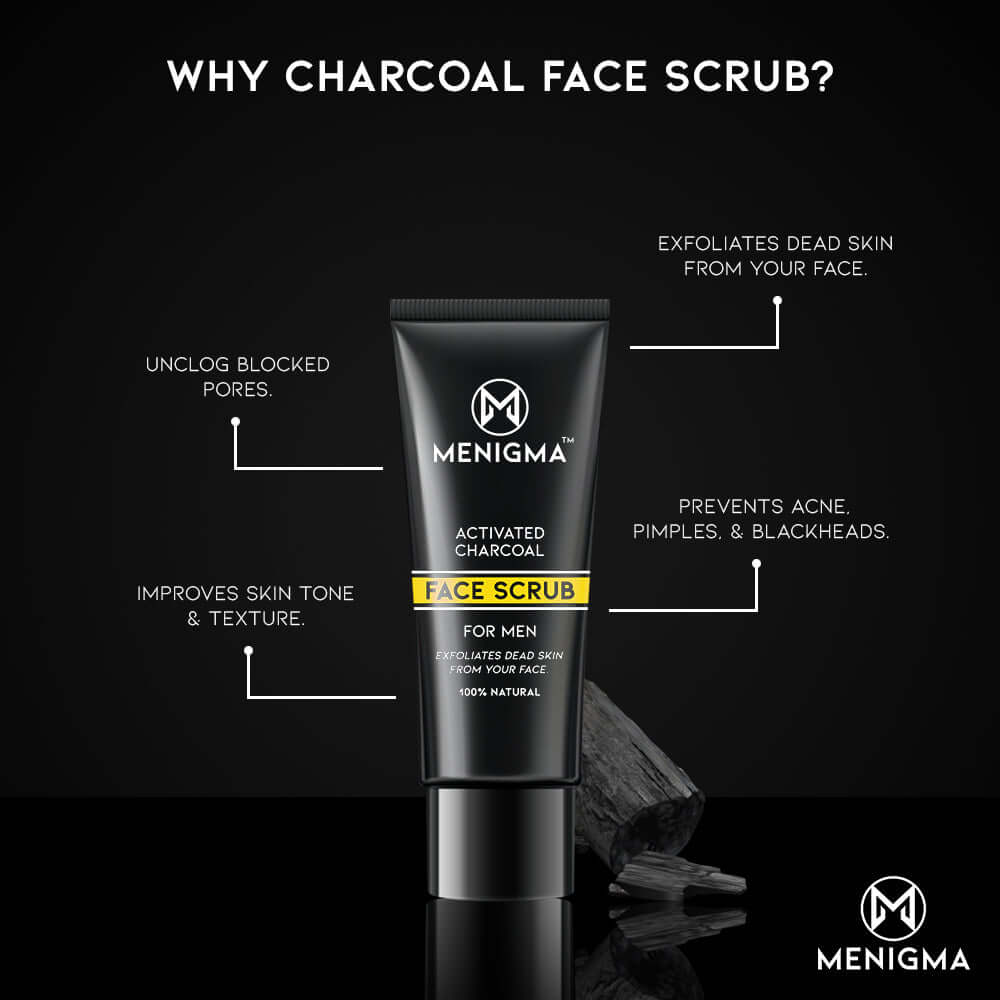 Activated Charcoal Face Scrub