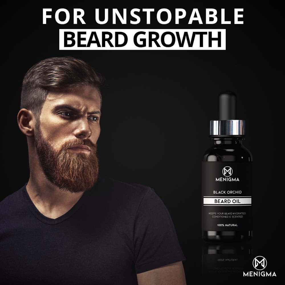 Black Orchid Beard Oil - With Greek Seduction